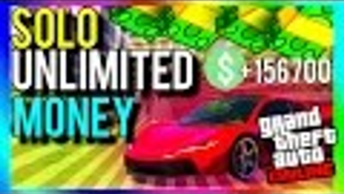 GTA 5 Online - *SOLO* "UNLIMITED MONEY METHOD" Patch 1.32/1.27 - RP & Solo Money Glitch (GTA V 1.31)