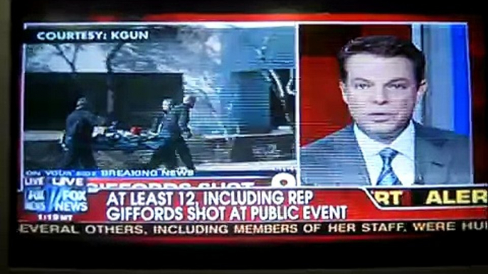 Giffords shooting 19 killed (Fox news.)