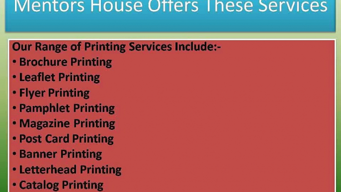 MentorsHouse- Catalog Printing in Delhi,Print Catalog Online,Offset Printing Services In Delhi