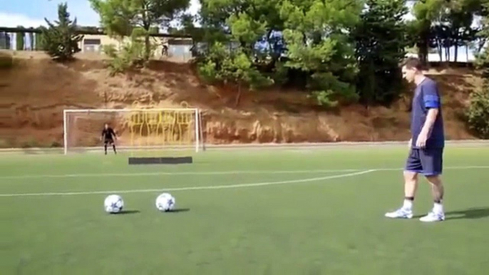 Lionel Messi - Impossible Goals In Training