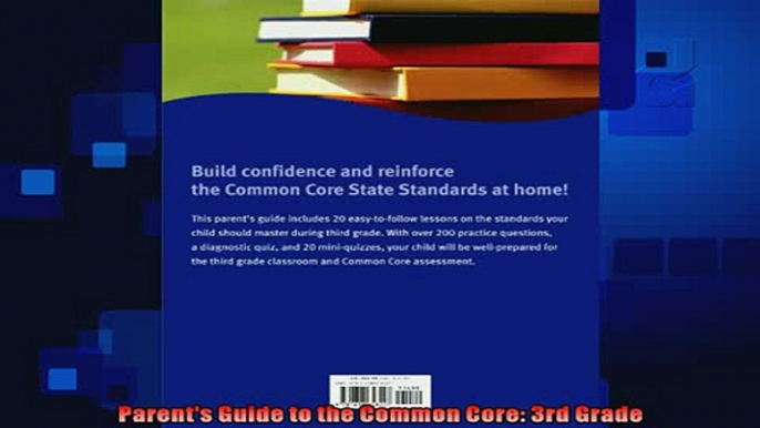 read now  Parents Guide to the Common Core 3rd Grade