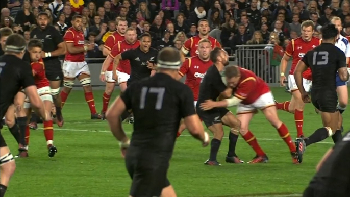 Gethin Jenkins hit on Aaron Cruden