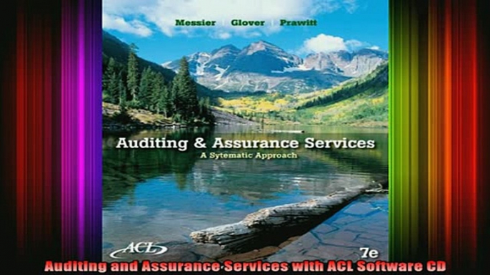 DOWNLOAD FREE Ebooks  Auditing and Assurance Services with ACL Software CD Full EBook