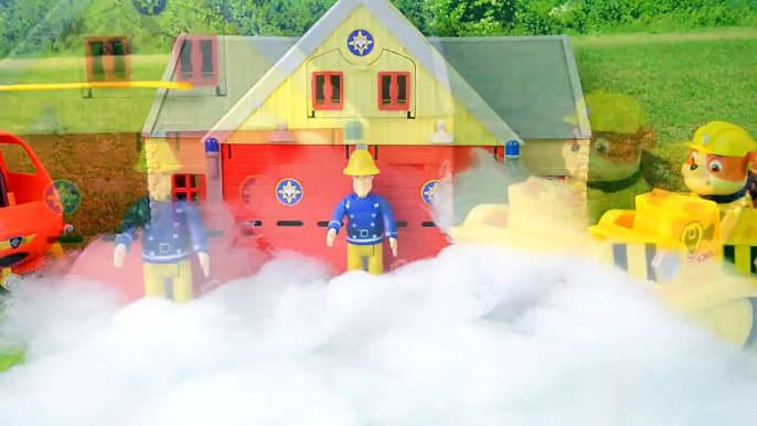 Fireman Sam Episode snowed in peppa pig paw patrol rubble Feuerwehrmann Sam