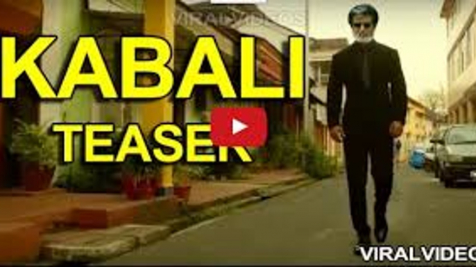 Kabali Telugu Movie - Official Teaser - Rajinikanth - Radhika Apte - Pa Ranjith