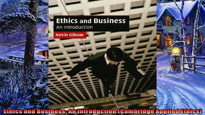 Pdf online  Ethics and Business An Introduction Cambridge Applied Ethics