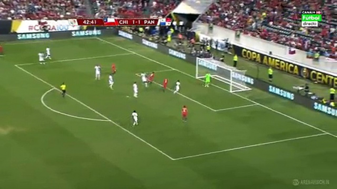 2-1 Eduardo Vargas Second Goal HD - Chile vs Panama 14.06.2016 HDs