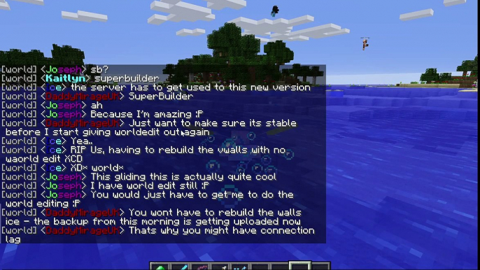 I'M A BOAT?! XD-Minecraft Server Updates to 1.9!