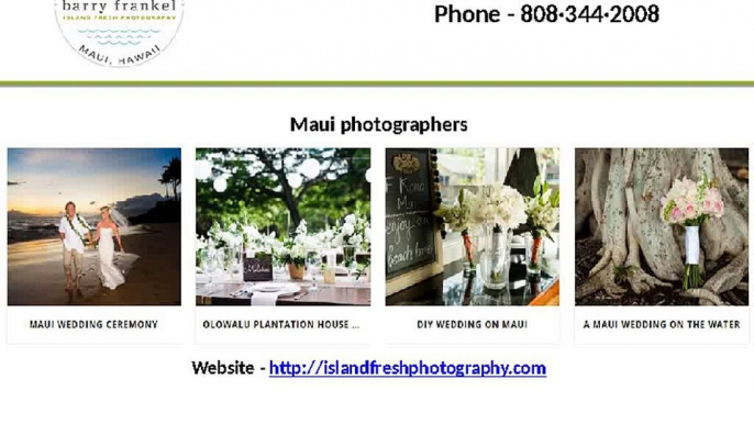 Maui photographers