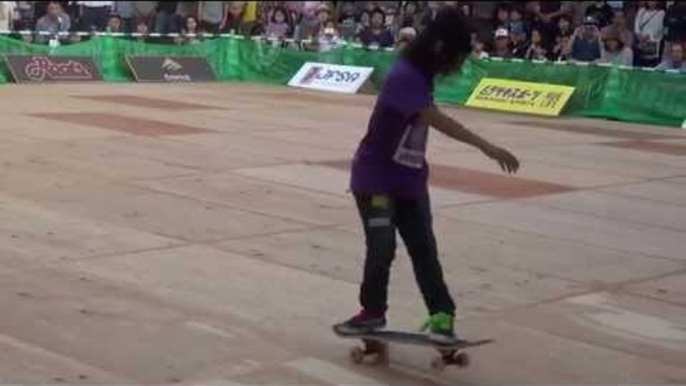 Kid With Incredible Talent Shows Off Freestyle Skateboarding Skills