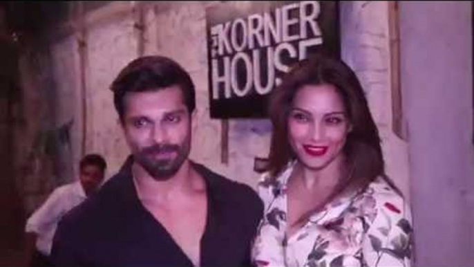 Bipasha Basu & Karan Singh Grover Spotted At Korner House !