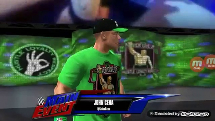 John cena vs undertaker No DQ match highlights wwe2k15  2-0