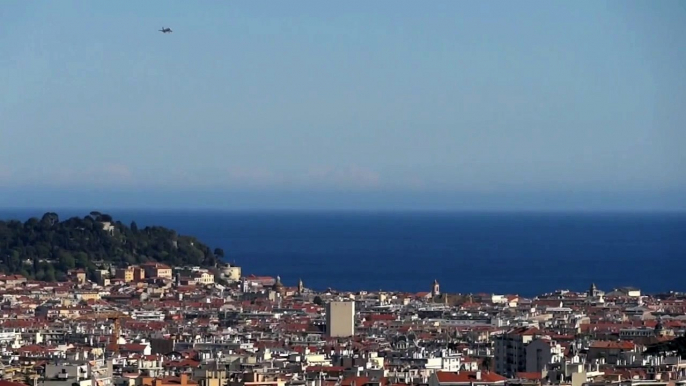 Airbus A319 Easyjet approaching and landing 22 (LFMN/NCE)