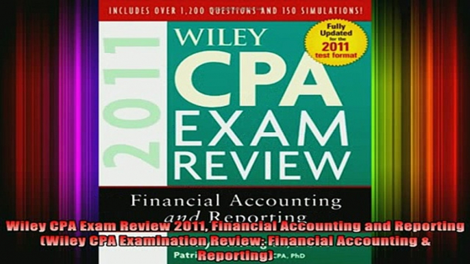 DOWNLOAD FREE Ebooks  Wiley CPA Exam Review 2011 Financial Accounting and Reporting Wiley CPA Examination Full EBook