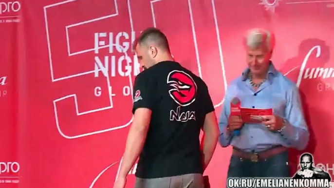 Fedor Emelianenko vs Fabio Maldanado Weigh-Ins