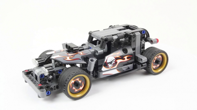 Lego Technic 42046 Getaway Racer - Lego Speed build