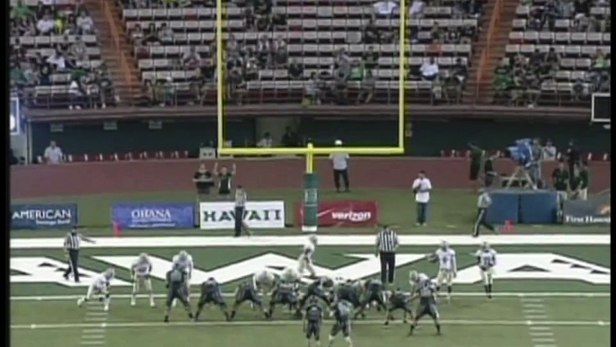 Bryant Moniz 20-yard touchdown pass to Royce Pollard UC Davis vs. Hawaii 2011