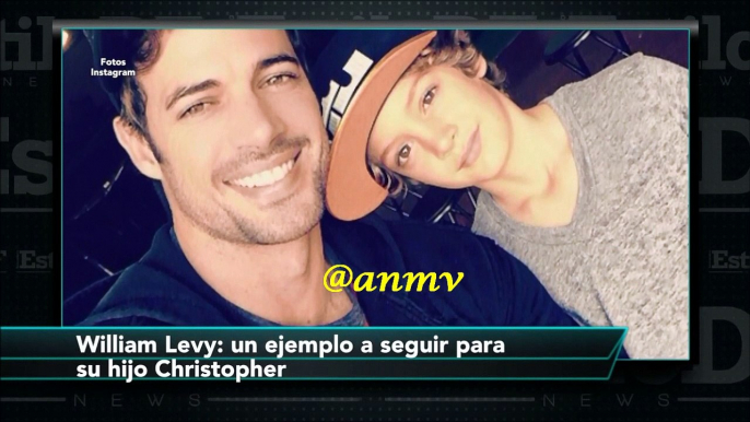 William Levy (@willylevy29) Un ejemplo a seguir para su hijo Christopher!!