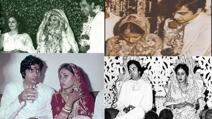 Bollywood Superstars Rare WEDDING Pics | Watch Video