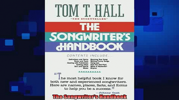 there is  The Songwriters Handbook