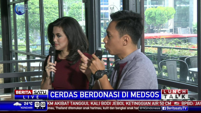 Lunch Talk: Cerdas Donasi di Medsos #4