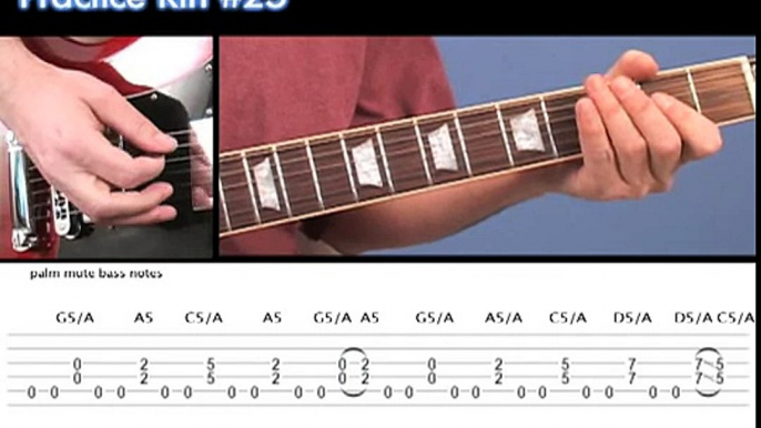 Practice Riff 25 Classic Metal (70's/80's)