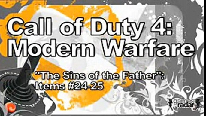 Call of Duty 4: Modern Warfare - Intelligence: "The Sins of the Father" items #24-25 11-07-07