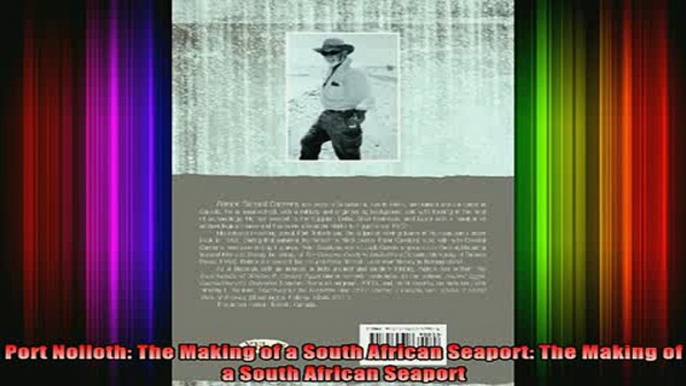 READ book  Port Nolloth The Making of a South African Seaport The Making of a South African Seaport Full Ebook Online Free