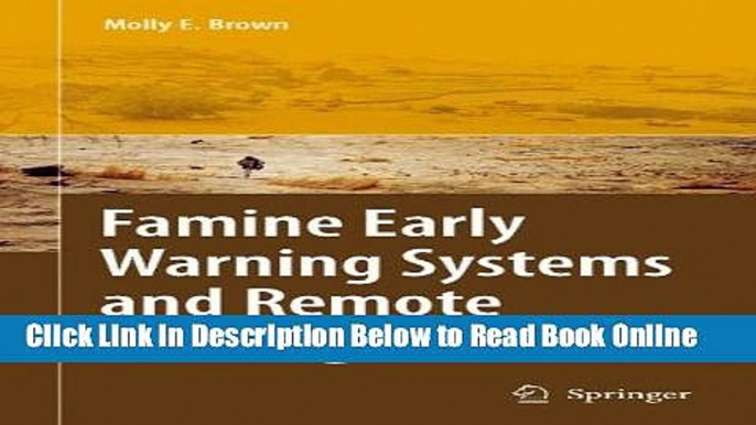 Read Famine Early Warning Systems and Remote Sensing Data  PDF Online