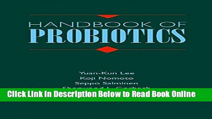 Read Handbook of Probiotics  PDF Online