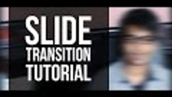 (Slide SCREEN Transition) After Effects Tutorial │ Perfect for Gaming, Reviews, VLOGS!