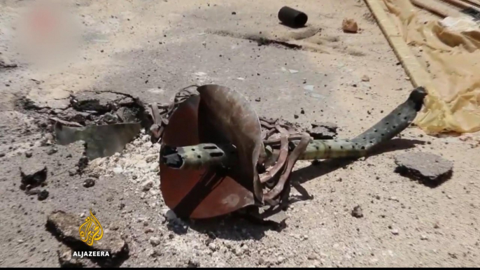 Russian, Syrian forces accused of using cluster bombs