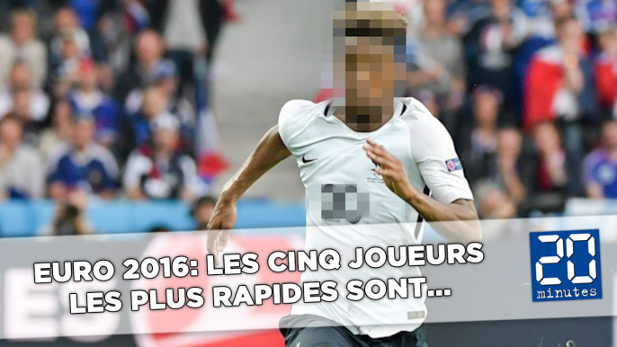 Euro 2016: Les cinq joueurs les plus rapides sont...