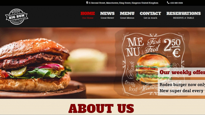 st maarten restaurant website design by the BEST restaurant web design agency