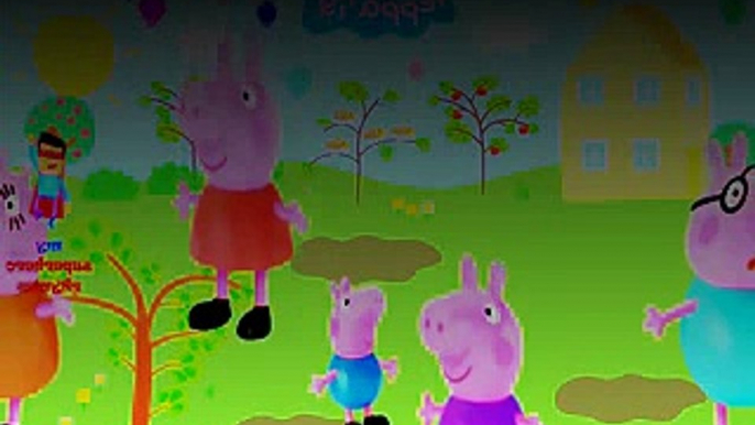 Peppa Pig Cartoon Finger Family Nursery Rhymes _ Peppa Pig Finger Family Children Nursery Rhymes