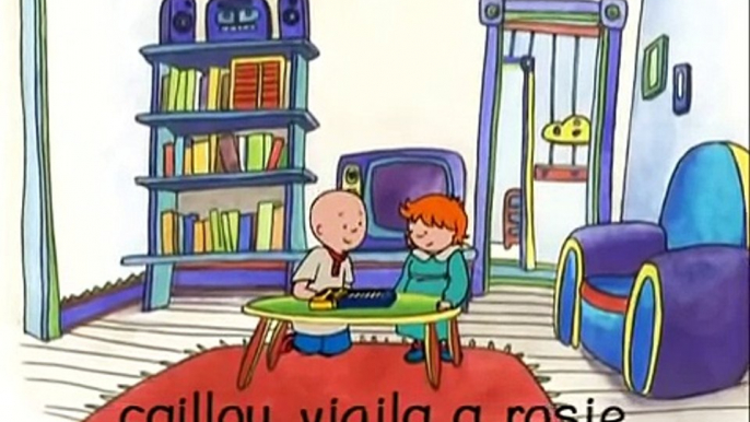 Caillou 1x51 Caillou Vigila A Rosie - Caillou capitulos completos en español Temporada 1