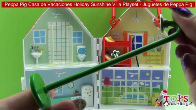 Peppa Pig Casa de Vacaciones Holiday Sunshine Villa Playset - Juguetes de Peppa Pig