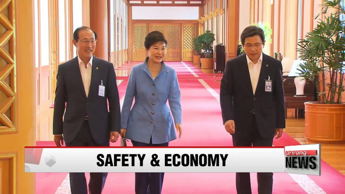 President Park calls for stronger countermeasures on terrorism, economic challenges