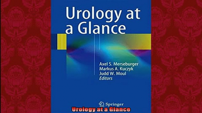 READ book  Urology at a Glance  DOWNLOAD ONLINE