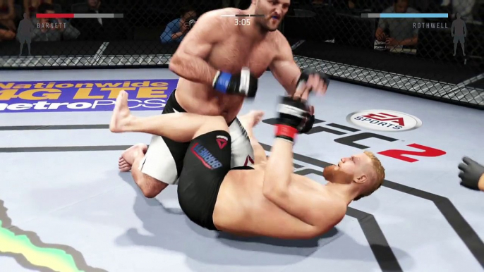 UFC 2 ● UFC MALE HEAVYWEIGHT BOUT ●  JOSH BARNETT VS BEN ROTHWELL