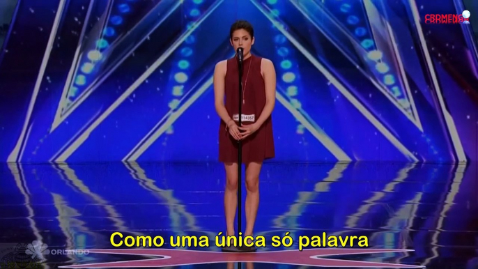 Calysta Bevier Audition America's Got Talent 2016 Legendado em Português / Legendado PT-BR