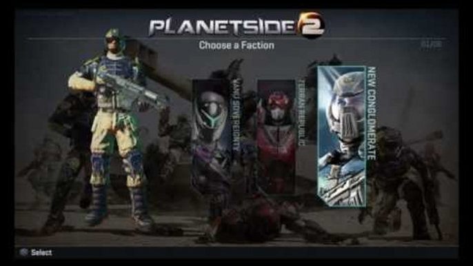 PlanetSide 2 on PS4 First Impression!!!