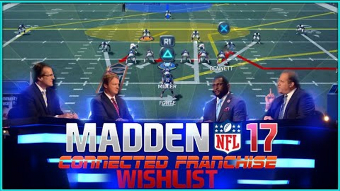 Madden NFL 17 Connected Franchise Wishlist | CFM Improvements, Features & Additions for Madden 17
