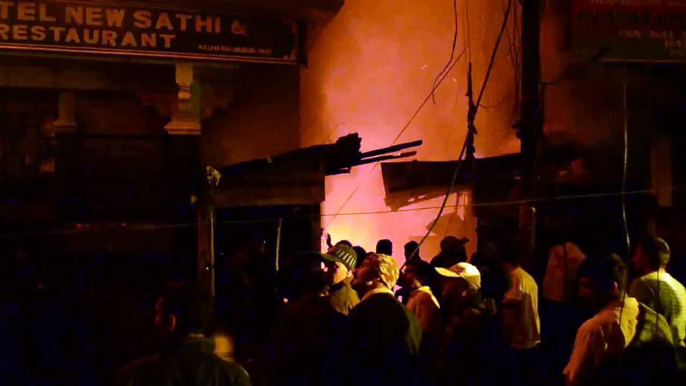 Big Fire Burn down in Darjeeling ! more dan 25 shop n Hotels burned !!