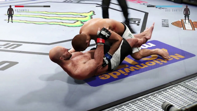 UFC 2 ● HEAVYWEIGHT ● MMA UFC FIGHT 2016 ● BEN ROTHWELL VS JUNIOR DOS SANTOS