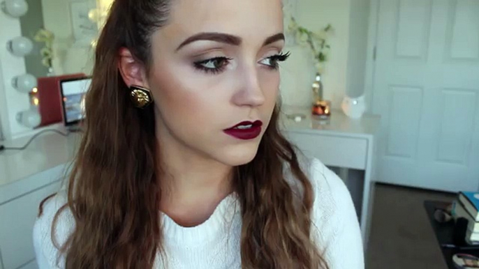 Thanksgiving Makeup Tutorial - Bold Lips