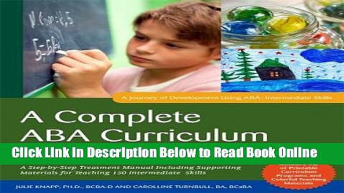 Download A Complete ABA Curriculum for Individuals on the Autism Spectrum with a Developmental Age