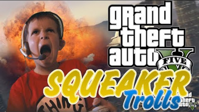 GTA 5 Online: Squeaker Trolling/Prank (Gta 5 Trolling/Funny Moments)