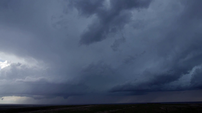 Tornado Funnel Forming then Dissipating - Scott City, KS - May 27, 2015