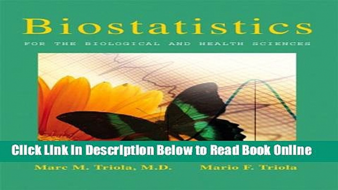 Download Biostatistics for the Biological and Health Sciences  PDF Free